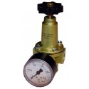 WAG DR.11M 1/4" - Reduktor ciśnienia oleju z manometrem